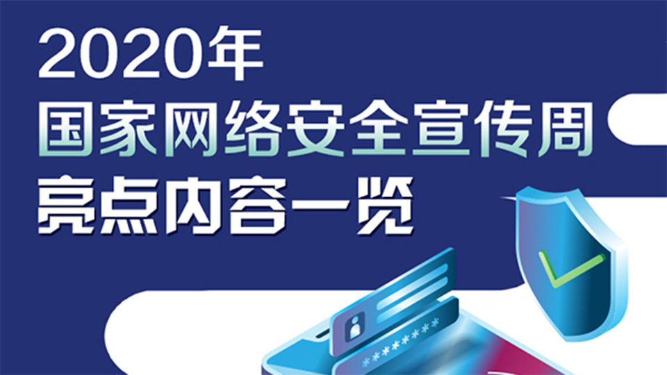 图解：2020年国家网络安全宣传周亮点内容一览
