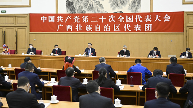 习近平总书记参加广西代表团讨论时重要讲话引发热烈反响