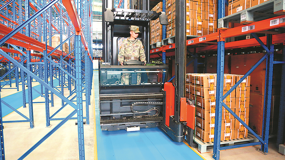 攻坚“十四五” 非凡这五年丨我军通用物资仓储信息化建设稳步推进