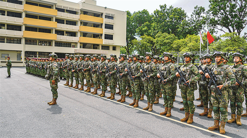 中新“合作-2025”陆军联合训练开始