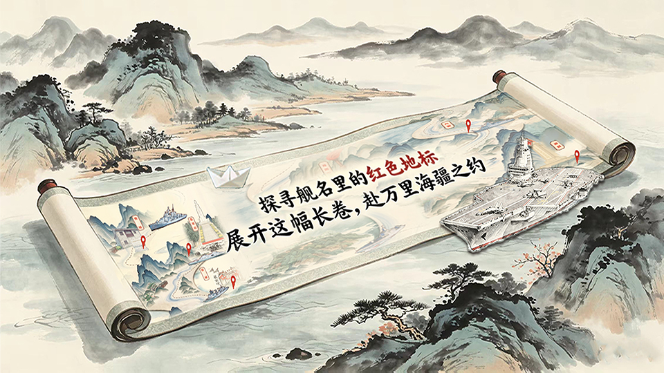 舰名里的红色地标丨展开这幅长卷，赴万里海疆之约