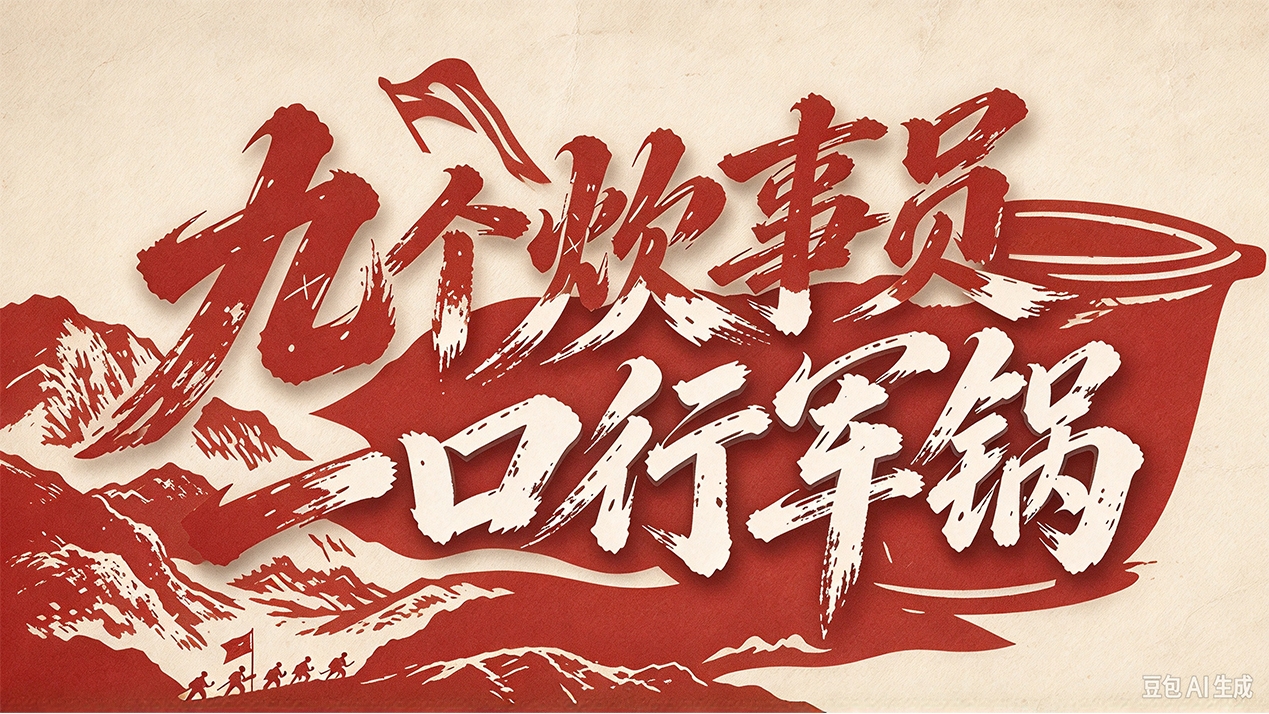 长征漫画故事｜九个炊事员，一口行军锅