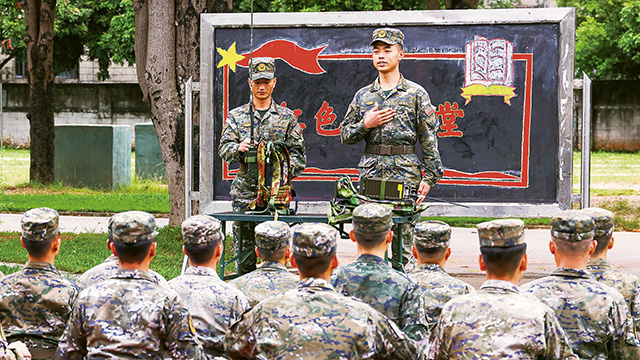 军营观察丨当红色故事“与我有关”