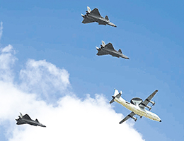 空天力量体系建设取得新成就