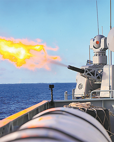 大洋淬锋——海军某驱逐舰支队训练掠影