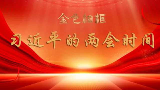 金色相框｜习近平的两会时间