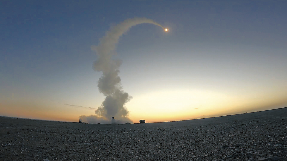东部战区空军地导某旅训练场展现新景观