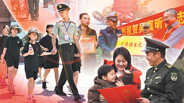 为光荣牌增添新荣光——军队代表委员与基层官兵共话社会关心关爱军人军属