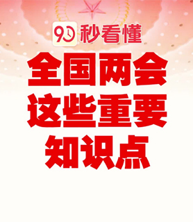 90秒看懂全国两会这些重要知识点